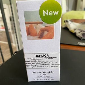 BNIB unopened bottle of Maison Margiela Replica eau de toilette Bubble Bath